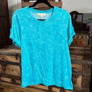 Micheal Kors Bottom Sleeve Top- Super Soft! NWOT!